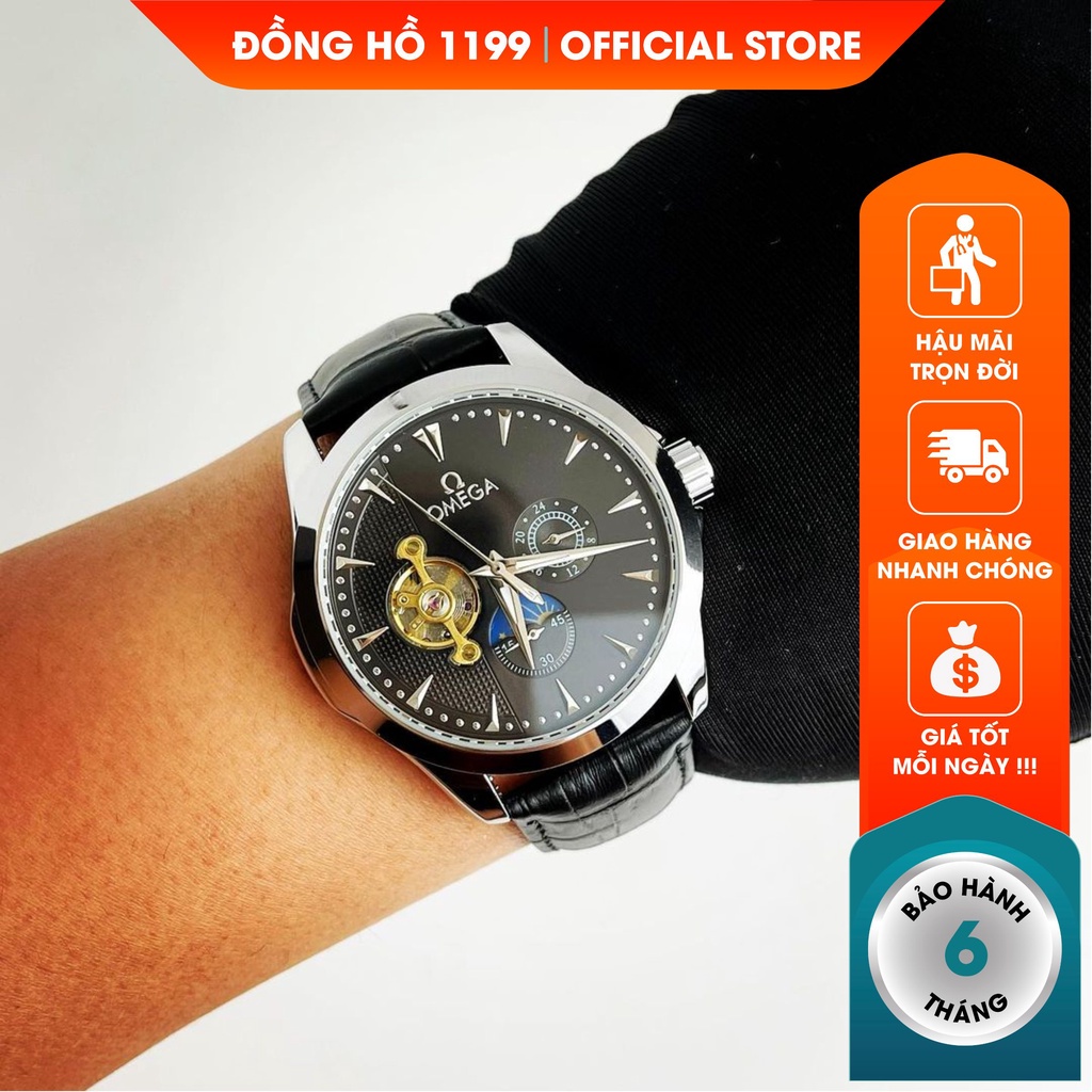 [QUÀ TẶNG]  Đồng hồ cơ - Đồng Hồ Nam Dây Da Chống Nước Chống Xước Máy Chuẩn Chất Liệu Cao Cấp 232JN - 1199 Watches | BigBuy360 - bigbuy360.vn