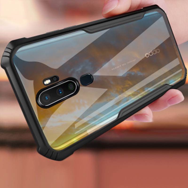 Ốp Điện Thoại Trong Suốt Cho OPPO A5 A9 2020 A53 A92 A72 A52 A31 A8 A3S A12E A5S A7 A12 A7X A54 A74 A95 A94 A76 A55 A58 A78 A91 4G
