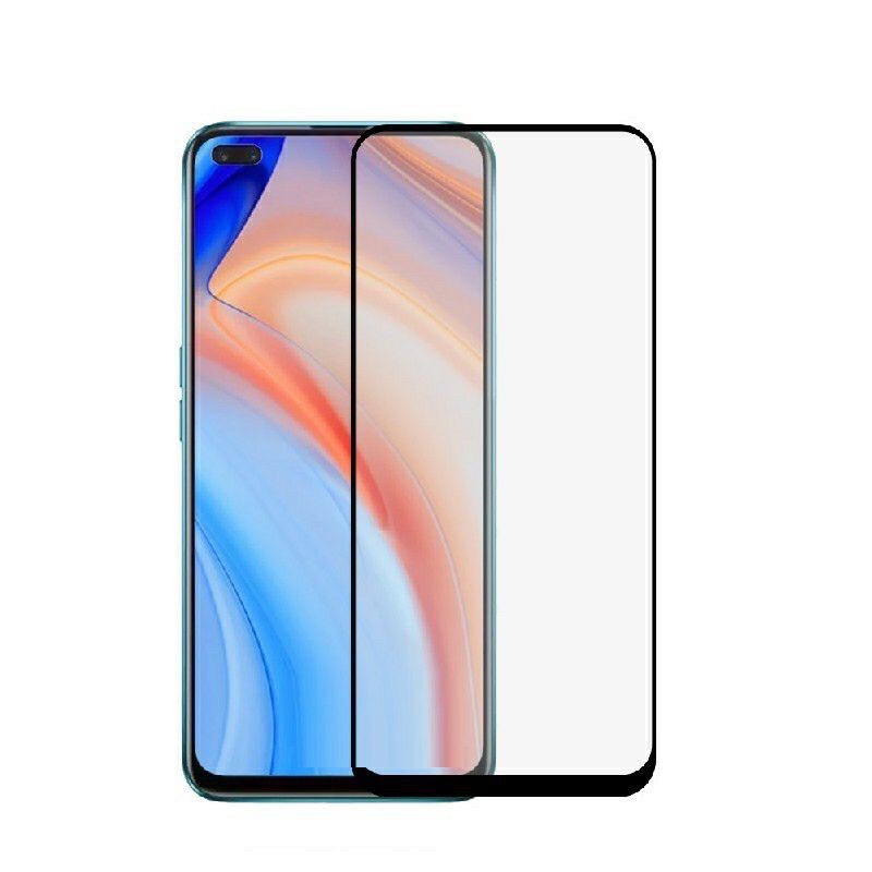 Miếng dán kính cường lực cho Oppo Reno 4/ Reno 4 Pro full màn hình full keo