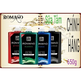 SỮA TẮM ROMANO 650G.