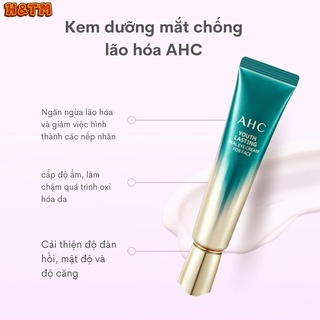 Kem dưỡng mắt chống lão hóa làm sáng và săn chắc da vùng mắt ❤𝑭𝒓𝒆𝒆𝒔𝒉𝒊𝒑❤ AHC Youth Lasting Real Eye Cream For Face 30ml