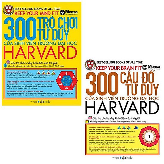 [Mã LIFEMALL995 giảm 10% đơn 99K] Sách - 300 Câu Đố Tư Duy Của Sinh Viên Trường Đại Học Harvard