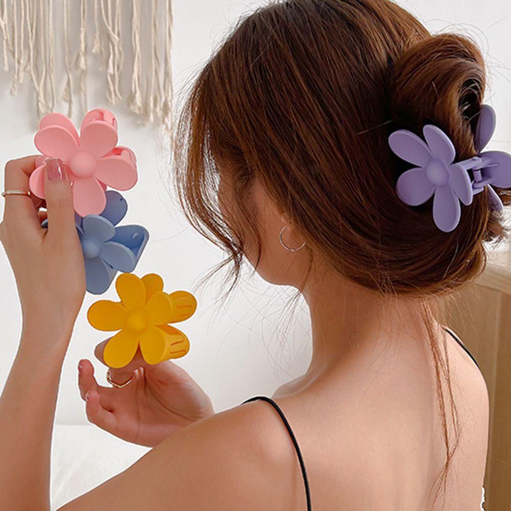 Kẹp Tóc Hình Hoa / Cá Mập Nhiều Màu Sắc Xinh Xắn WMES15H Cho Bạn Gái