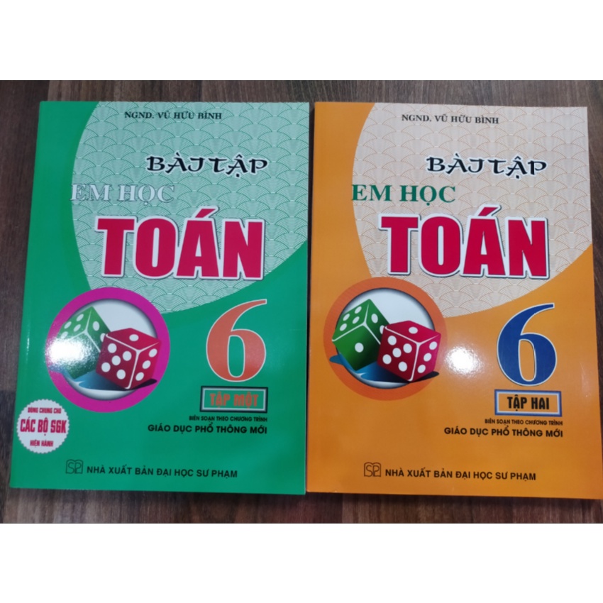 Sách - Bài Tập Em Học Toán 6 Tập 1 - Biên Soạn Theo Chương Trình Giáo Dục Phổ Thông Mới