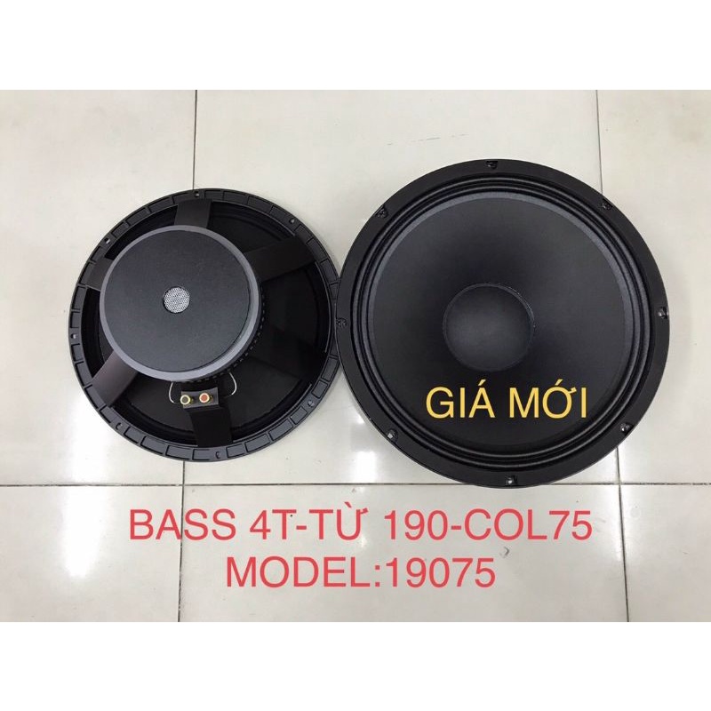 [Mã ELHACE giảm 4% đơn 300K] Loa Bass 40 Coil 75 Từ 190 Sườn Nhôm 7kg Hàng Nhập China