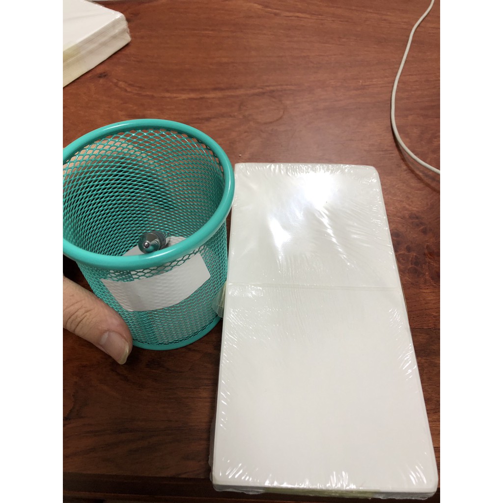 Giấy In Nhiệt  Khổ 100x100mm Dạng Cuộn 500 Tem Có Sẵn Lớp Dán giao giao hoả tốc