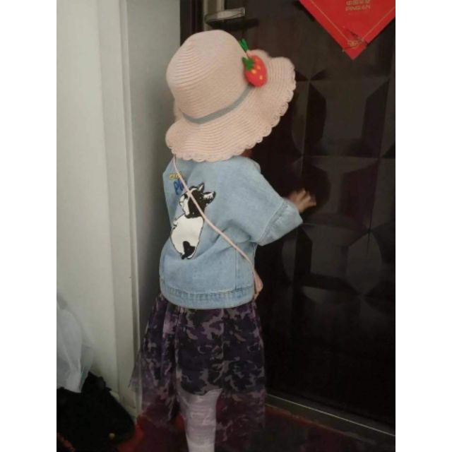 Áo khoác bò kunplay cho bé trai bé gái