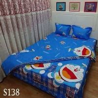 Bộ ga chun + 2 vỏ gối