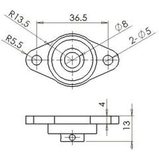 Ổ Bi KFL08 (Đỡ Trục Vít Me 8mm)