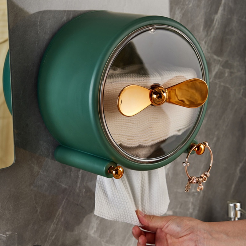 Hộp Đựng Khăn Giấy Hình Tròn Trang Trí Phòng Ngủ / Phòng Ngủ