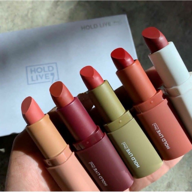 Set son HOLD LIVE Mousse Velvet Lipstick nội địa Trung chính hãng