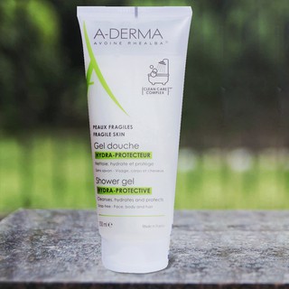 Gel rửa mặt, tắm gội dịu nhẹ A-Derma shower gel Hydra-protective 200ml