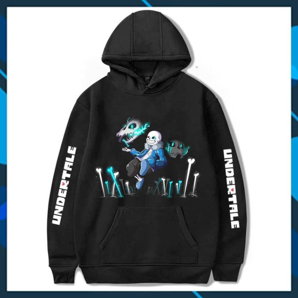 SIÊU RẺ- HOT- BST Áo Hoodie bé Sans - mẫu áo Undertale cực chất