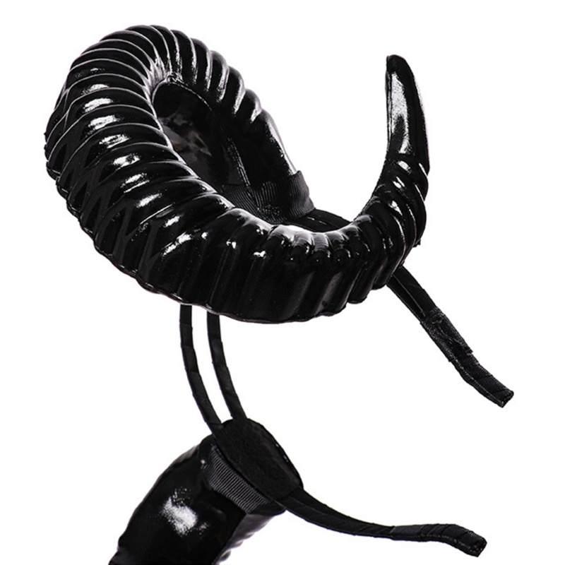 Cài Tóc Hình Sừng Bò Màu Vàng Đen Độc Đáo Cho Lễ Halloween Mate