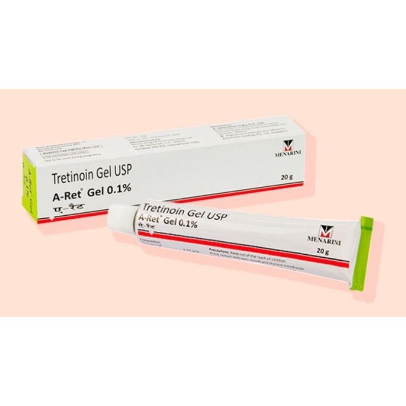 Tretinoin Aret Gel Usp 0.025% 0.05%  0.1%  Tretinol Retinol bôi mụn giảm mụn, chống lão hóa