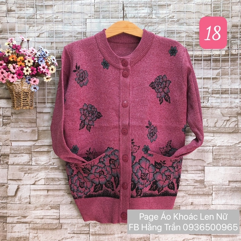 Áo khoác len cho người trung niên