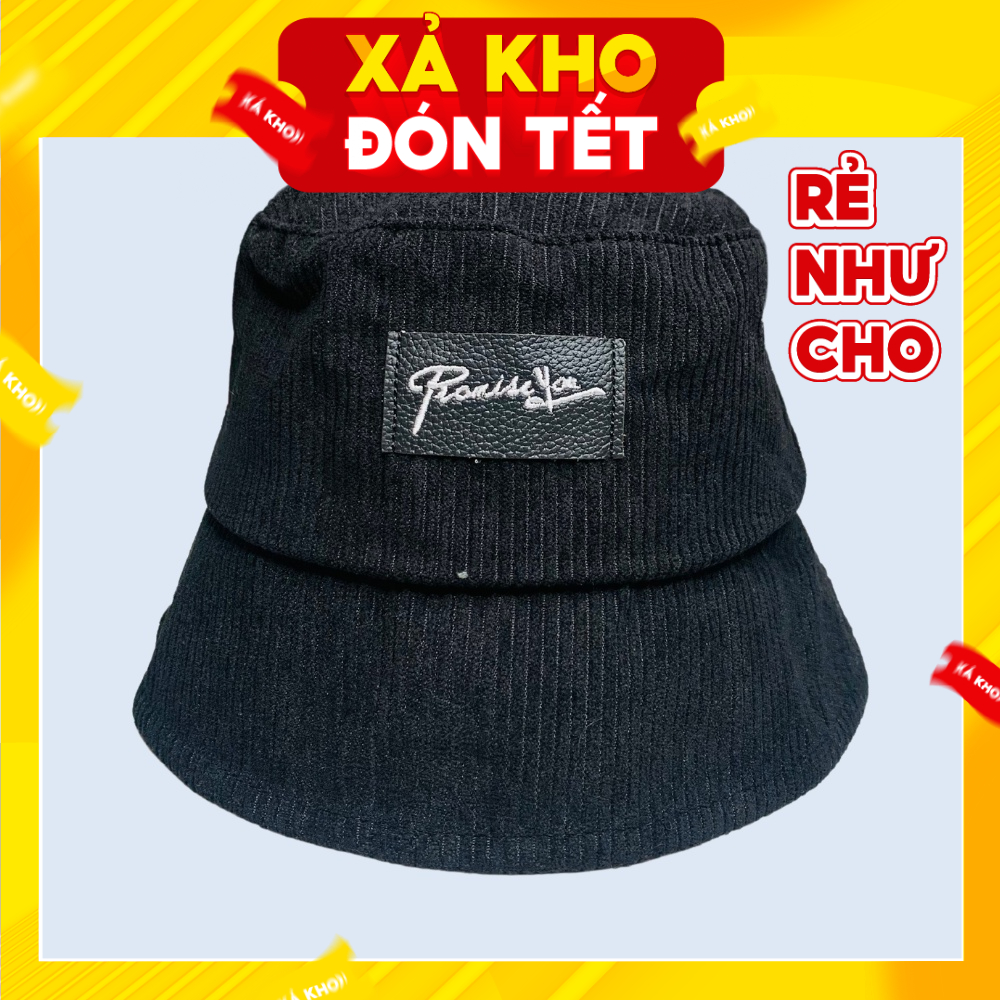 Mũ Bucket Promise You Nón Tai Bèo Nam Nữ Vành Cụp Jussy Fashion Chất Vải Nhung Mịn Nhiều Màu Form Unisex
