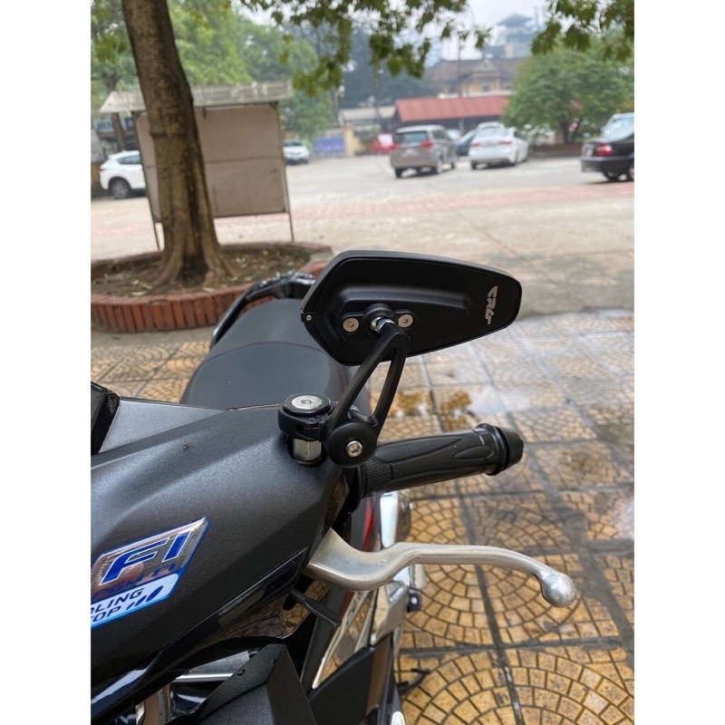 Gương gù thái chính hãng mặt kính trắng lắp cực gọn