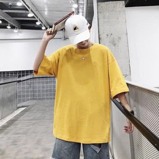 [Ảnh thật] Áo thun tay lỡ cotton mèo nhật [ áo thun tay lỡ unisex nam nữ mặc được]