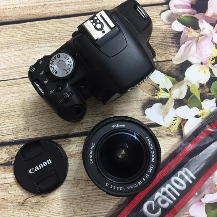 Máy ảnh Canon 500D kè ống kính Canon 18-55