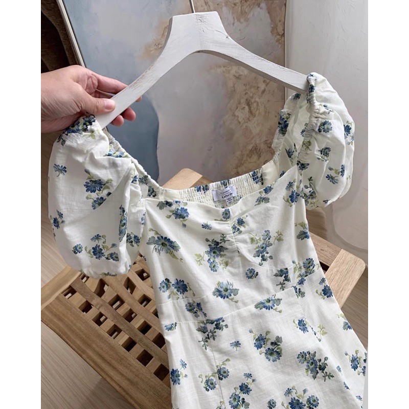 Đầm hoa NODOSA DRESS - Thiết kế chuẩn phong cách Hàn