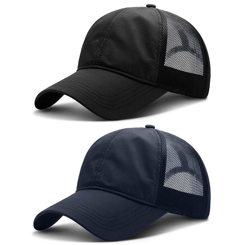 Mũ Lưỡi Trai Cotton Thêu Họa Tiết Khô Nhanh Thời Trang Mùa Hè Unisex