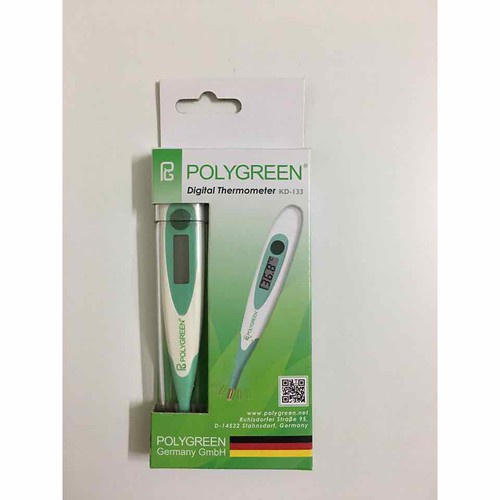 Nhiệt kế điện tử đầu mềm Polygreen KD-133 30 giây