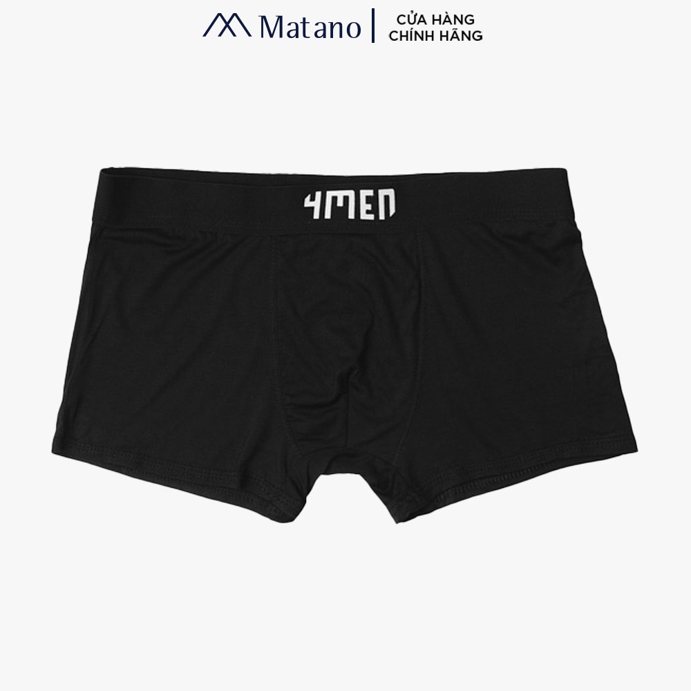 Quần Lót Boxer Nam MATANO QL058 trơn, sịp đùi cotton thoáng mát, mềm mại, kháng khuẩn, dễ mặc