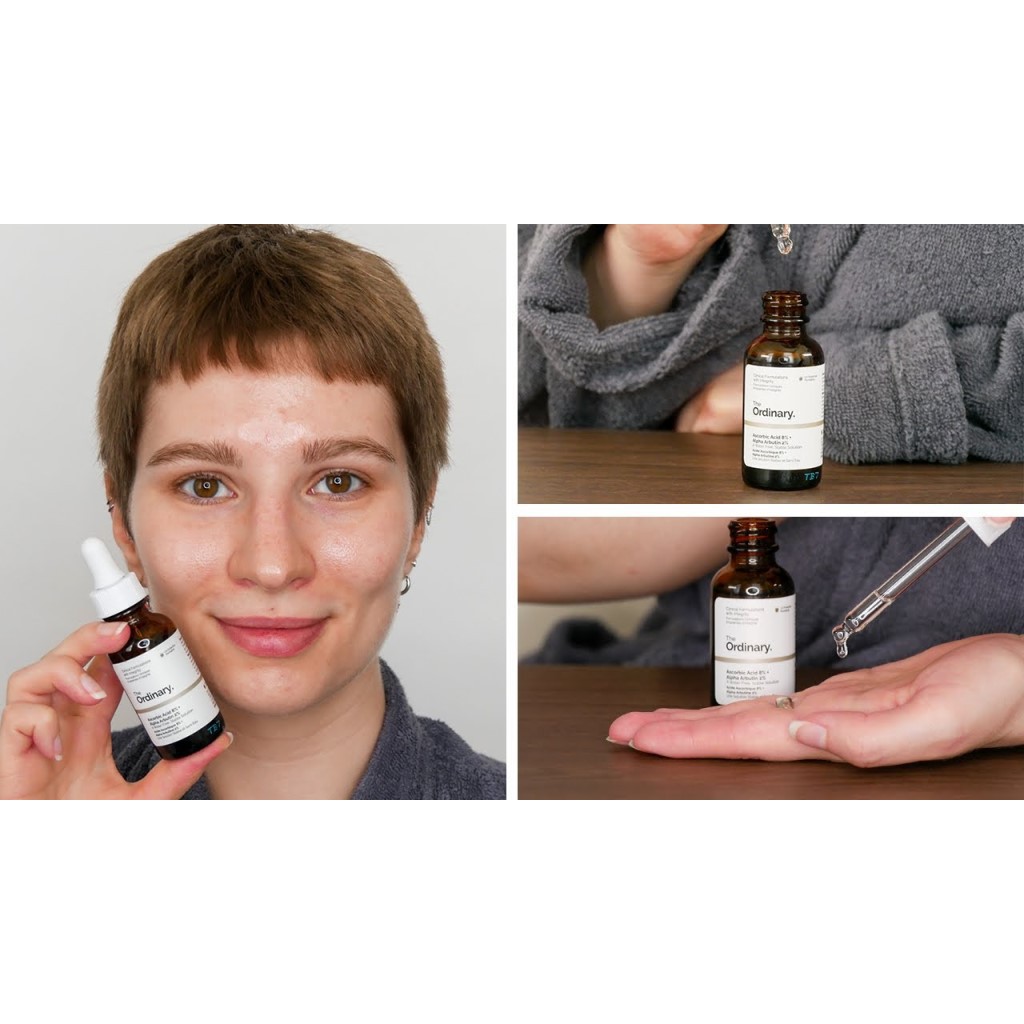 THE ORDINARY Serum Ascorbic Acid 8% + Alpha Arbutin 2% Tinh chất dưỡng sáng, mờ nám, giảm thâm 30mL