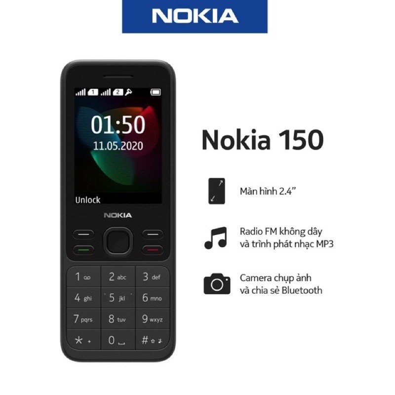 Điện thoại Nokia 150 (2020) HÀNG CHÍNH HÃNG