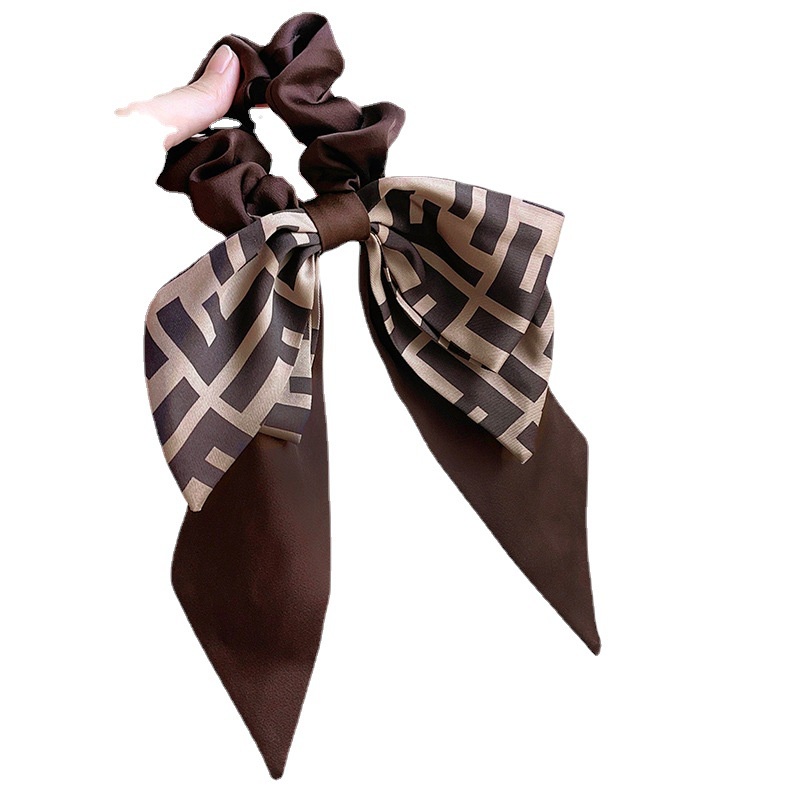 Dây buộc tóc thắt nơ phong cách xinh xắn thời trang cho nữ