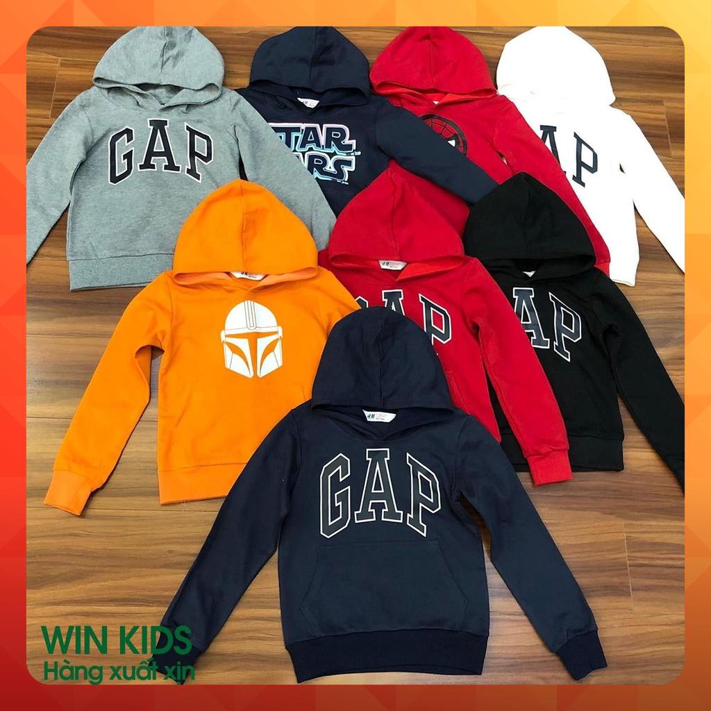 AK003-Áo nỉ hoodie bé trai bé gái , áo khoác cho bé dư xịn từ 4 tuổi đến 14 tuổi