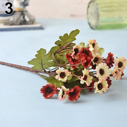 Đóa hoa cúc nhân tạo bằng vải dùng trang trí bền bỉ đẹp mắt