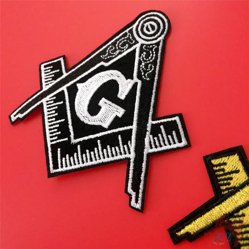 ☸ VSCO：Freemasonry - Free and Accepted Masons Patch ☸ 1Pc Diy Sew on Iron on Badges Patches