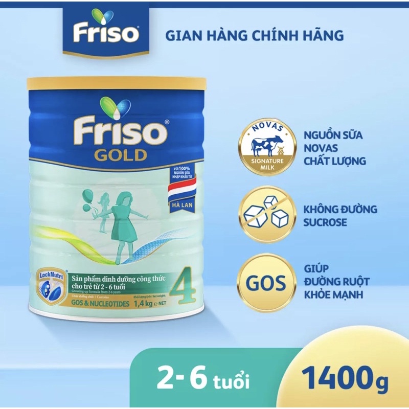 Sữa bột Friso Gold 4 1kg4