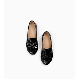 Giày Zara loafer da bóng size 36
