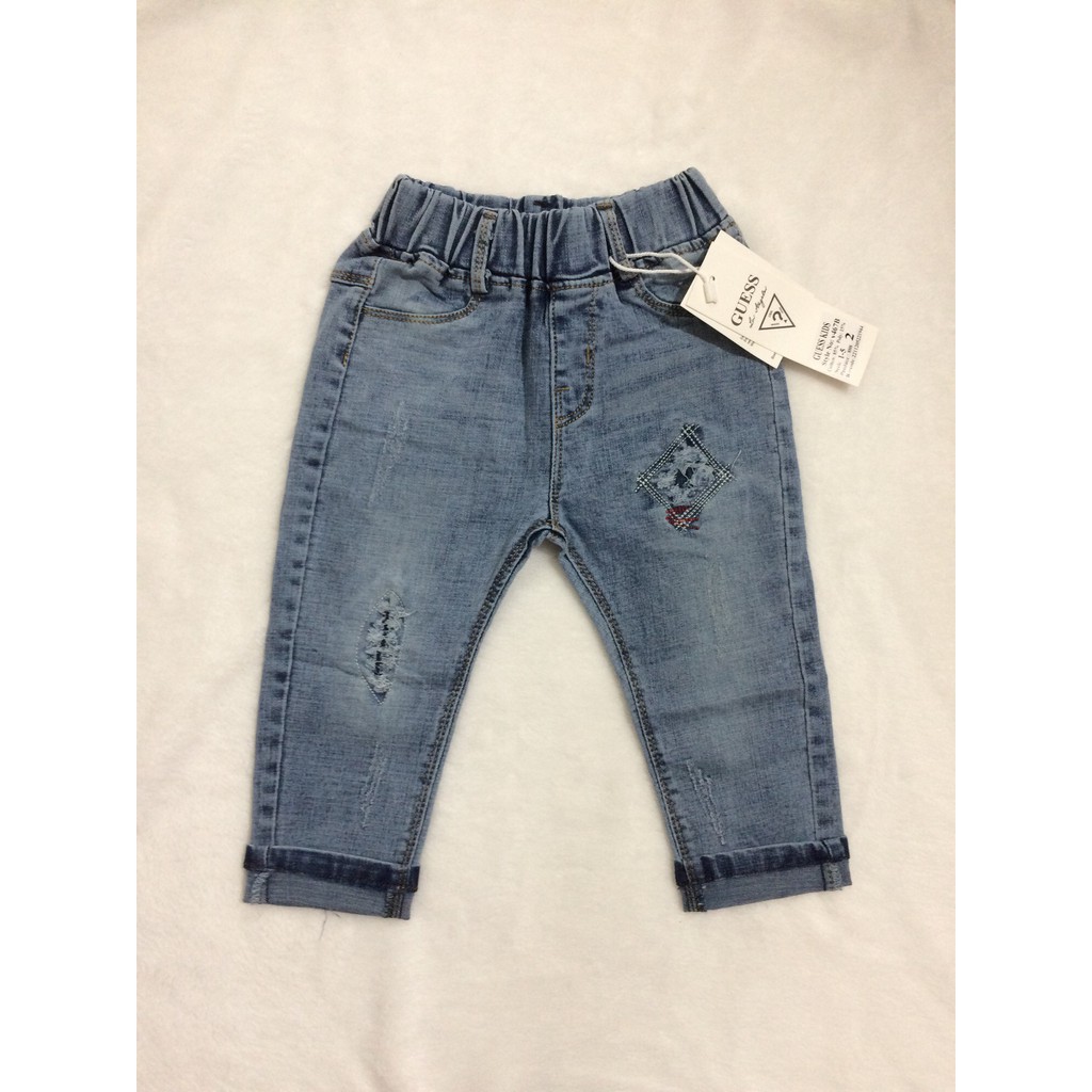Quần bò phong cách bé trai (1-5Y)