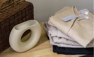 Áo tay lửng vải linen