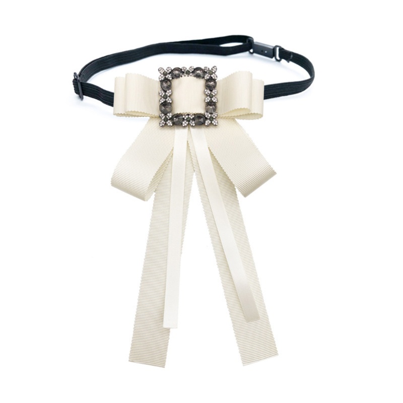 Trâm Cài Áo Hình Nơ Đính Đá Sang Trọng Cho Nữ