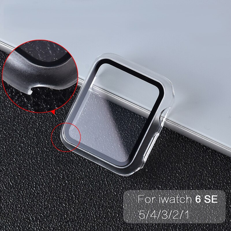 Ốp bảo vệ toàn diện 360 độ thích hợp cho đồng hồ thông minh apple watch 6 / se / 5 / 4 / 3 / 2 / 1 iwatch 4 / 5