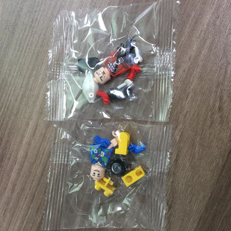 Mô hình đồ chơi lắp ráp hình ninja ngẫu nhiên cho bé