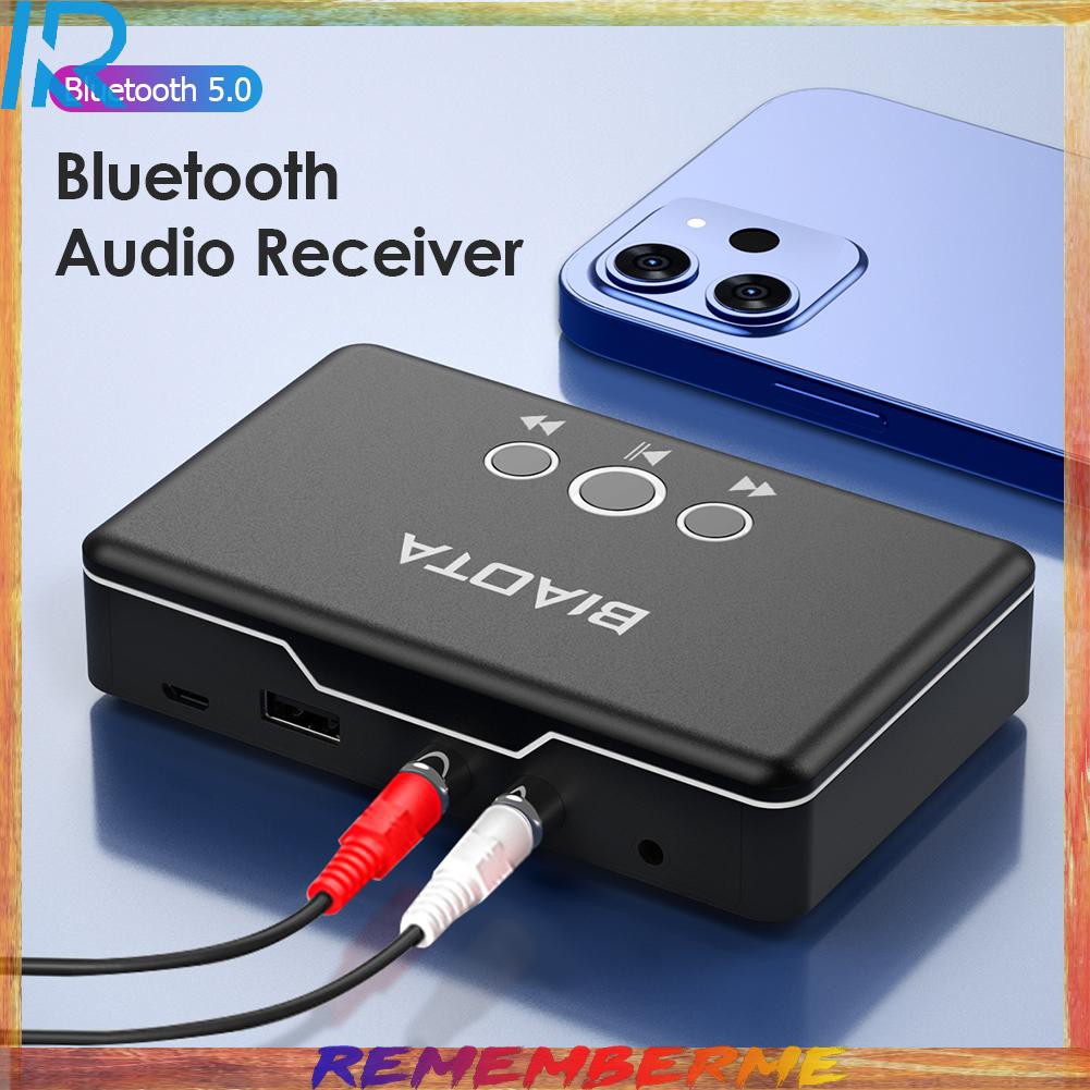 B30 Bluetooth Audio Receiver AUX Stereo Music Wireless Adapter for PC Car 