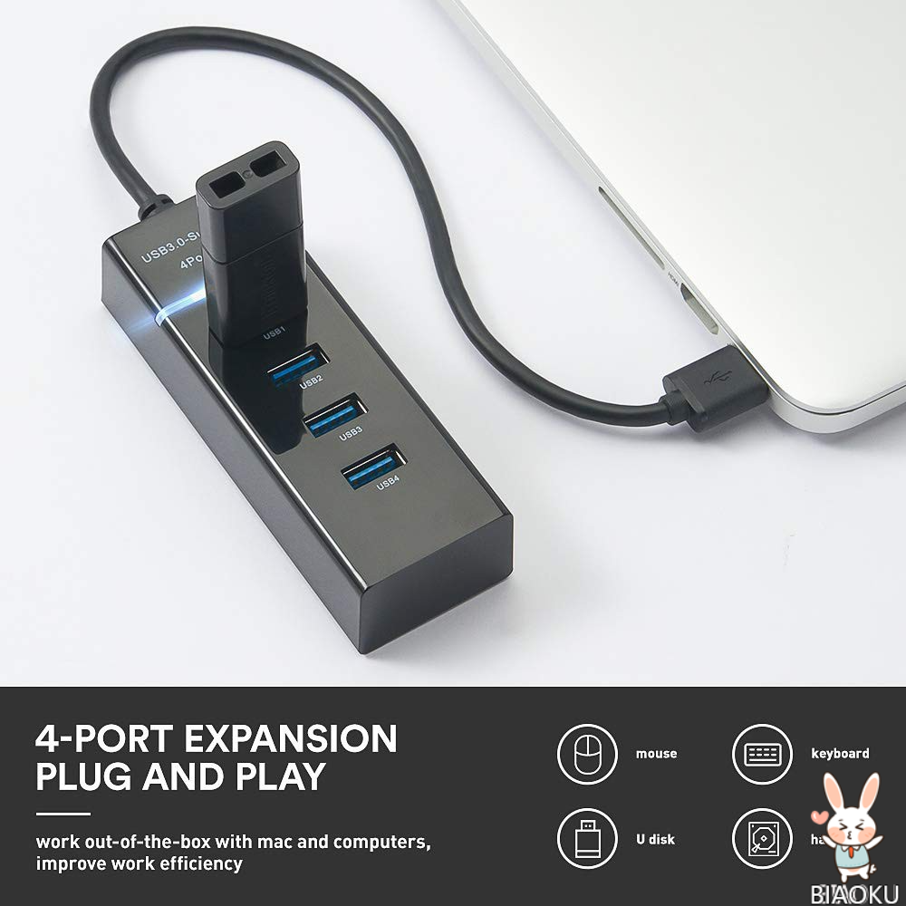 Bộ Chia 4 Cổng Usb 3.0 Tốc Độ Cao | BigBuy360 - bigbuy360.vn