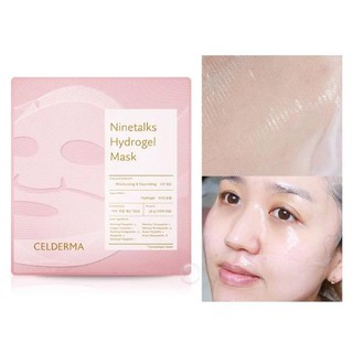 Mặt nạ thạch Celderma Ninetalks Hydrogel Mask ( Hồng )