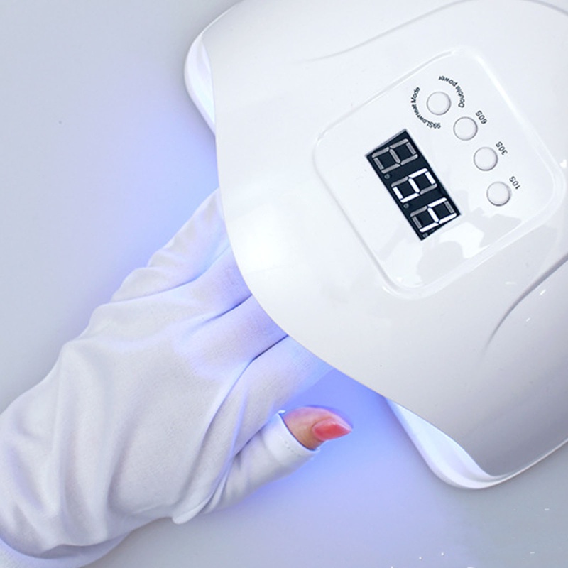 Găng Tay Gel Uv Chống Tia Uv Ngắn Và Dài Bảo Vệ Khi Làm Móng