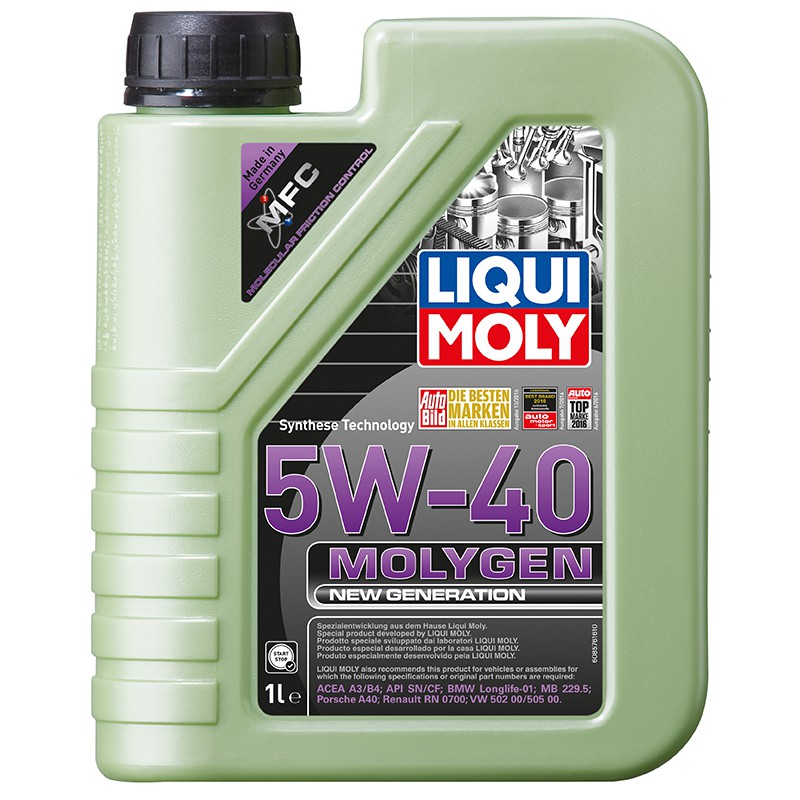 Dầu nhớt tổng hợp cao cấp xe tay ga Liqui Moly Gen 5W-40