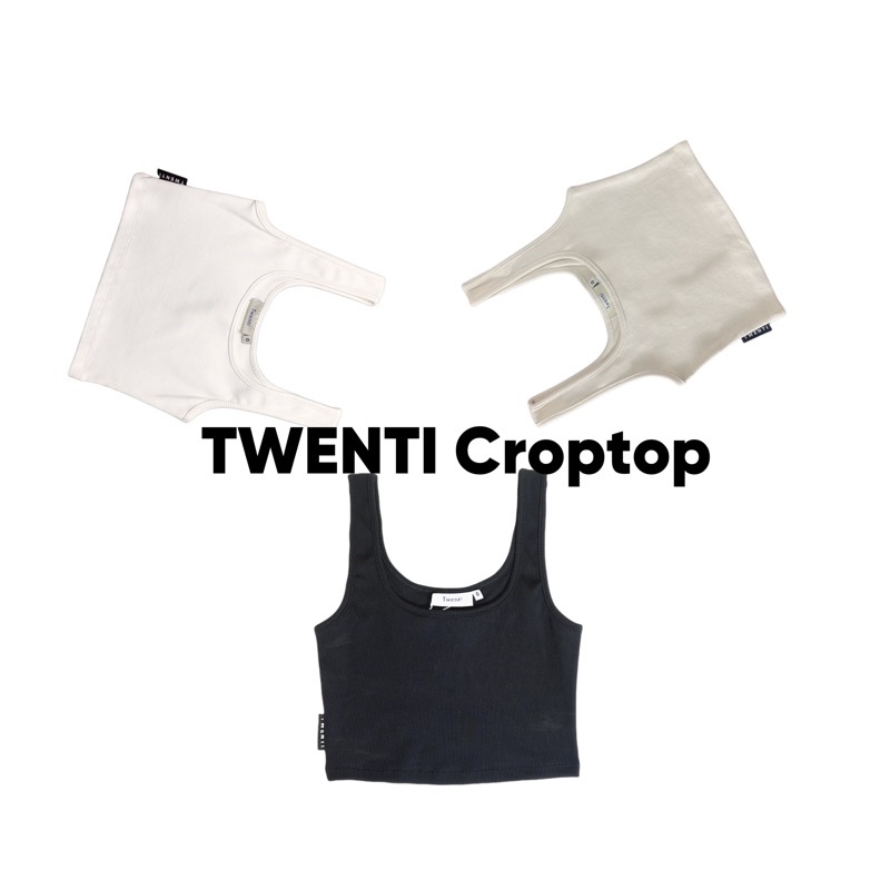 Áo Crotop 2 Dây TWENTI Bản To