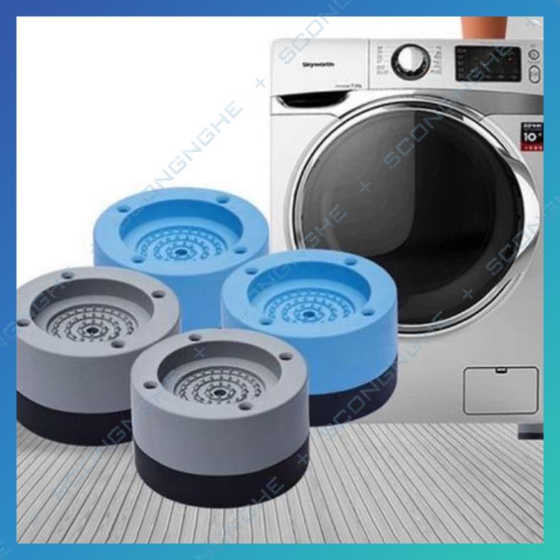 Chân Máy Giặt 4 Miếng Chống Rung, Chống Ồn
