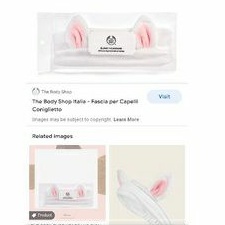 [ Gift Hãng 100% ] Băng Đô Tai Thỏ The B0dy Sh0p Bunny Headband