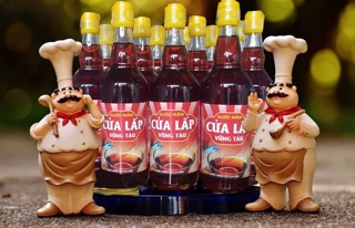 Nước Mắm Cá Cơm Cửa Lấp- Vũng Tàu. 100% cá cơm nguyên chất. Chai 500 ML